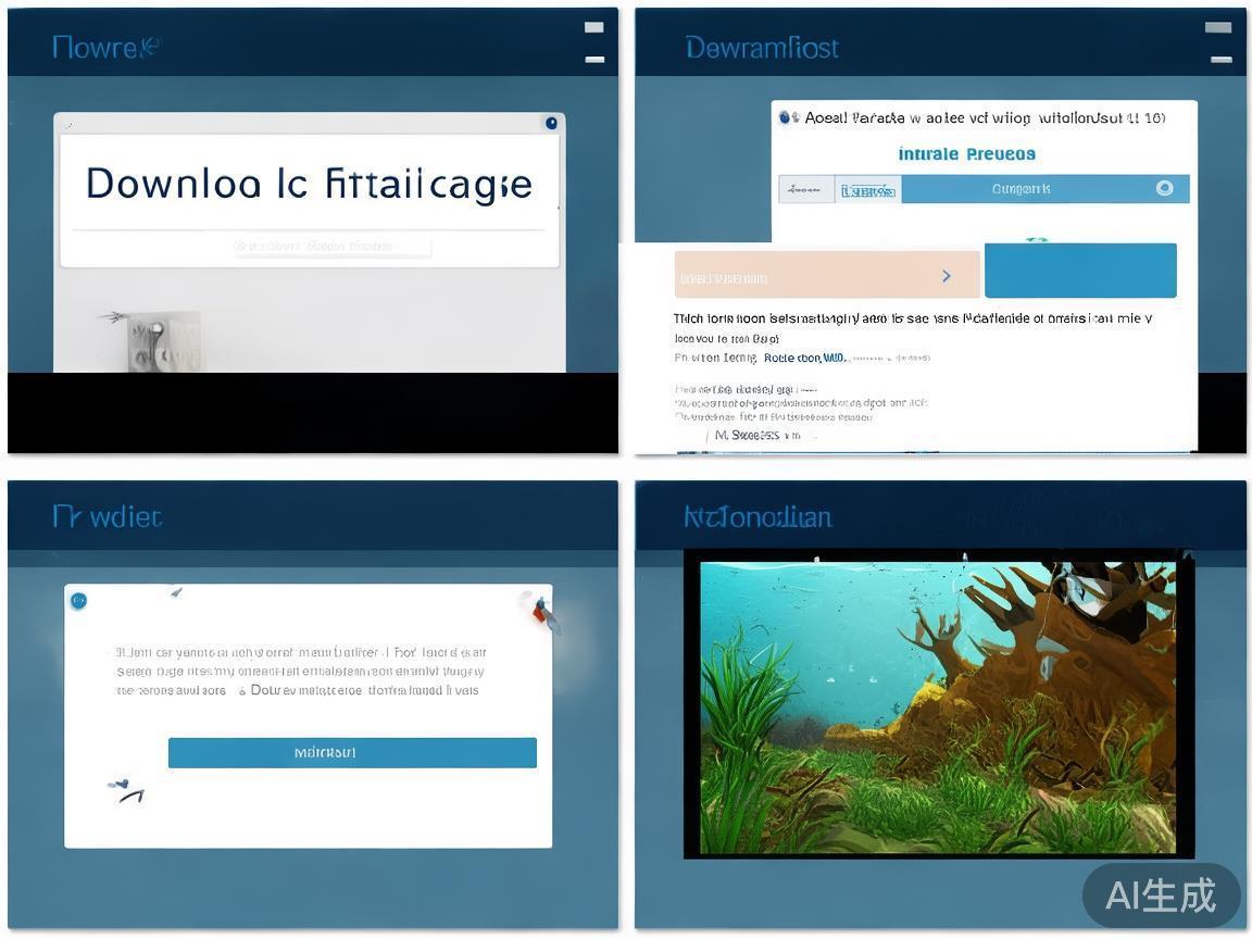 3.下载安装流程简析
通过点击下载链接后，系统会